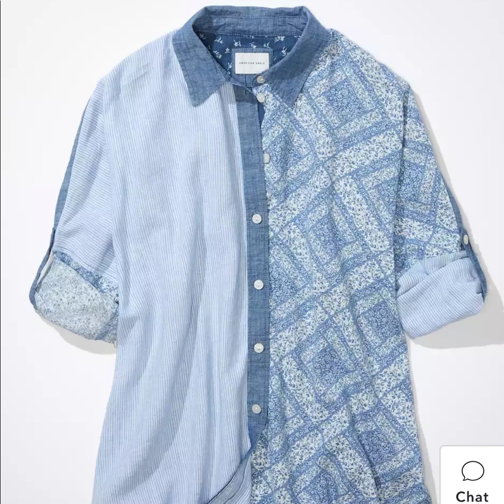 ISO this American eagle oversized button up!